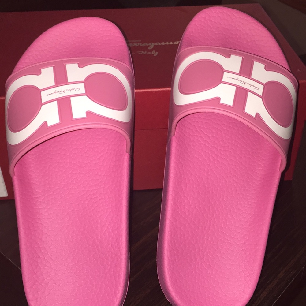 Salvatore Ferragamo slippers and clogs..
